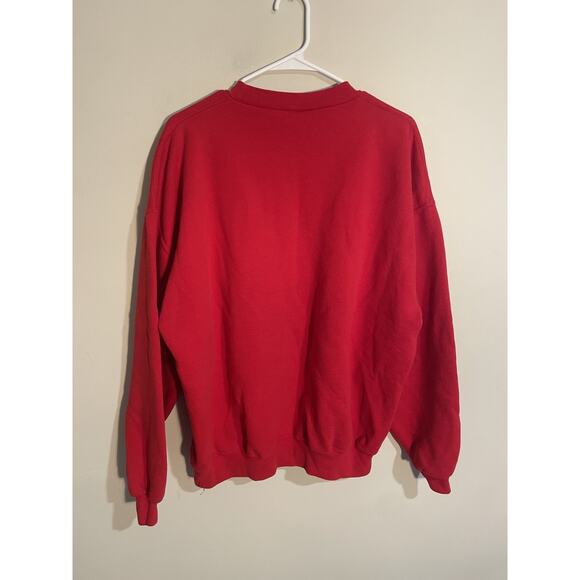 Vintage Russell Athletic Crewneck Mens XXL Red Sweater Sweatshirt Pullover - Picture 5 of 8